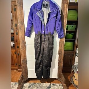 Inside Edge Unisex, Womens Snowsuit | Size Large | Purple/Black | Excellent
